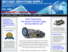 Tablet Screenshot of discountdrivetrainsupply.com